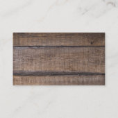 Horse Cowboy Boots Wagon Wheel Sunflowers Western Visitenkarte (Rückseite)