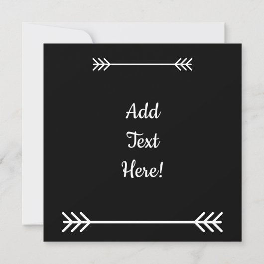 Horse Cowboy Hat Lasso Western Pattern Einladung (Rückseite)