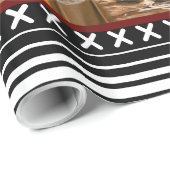 Horse Cowboy Hat Lasso Western Pattern Geschenkpapier (Rolleneckpunkt)