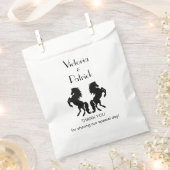 Horse Custom Vielen Dank Geschenktütchen (Ausgeschnitten)