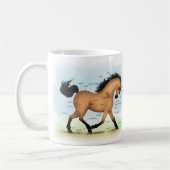 Horse Educational Equine Anatomie Kaffeetasse (Links)