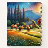 Horse Farm Notizblock (Rückseite)