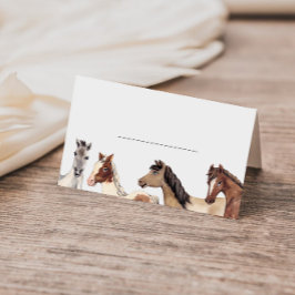 Horse Fill in  Platzkarte