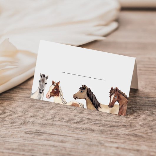 Horse Fill in  Platzkarte