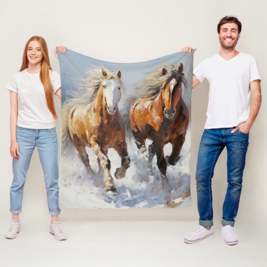 Horse Fleecedecke (Beispiel)