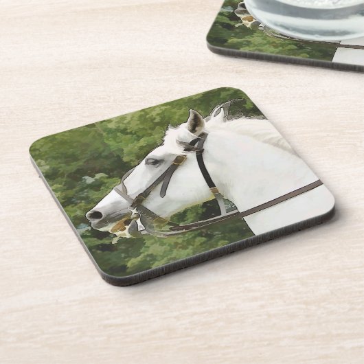 HORSE GETRÄNKEUNTERSETZER (Linke Seite)