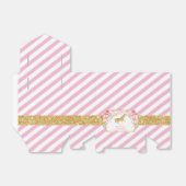 Horse Gold Glitzer Pink Floral Vielen Dank zum Geb Geschenkschachtel (Ungefaltet)