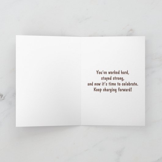 Horse Graduation Karte (Innenseite)