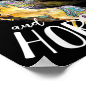 Horse Graphics Women Girls Horseback Reitpferd L Poster (Ecke)