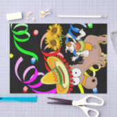 Horse Happy Birthday Tissue Paper Seidenpapier (Handwerk)