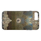 Horse Happy Monogram Case-Mate iPhone Hülle (Rückseite (Horizontal))