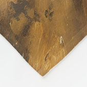 Horse Herd Galloping Mustang Malerei Fleecedecke (Ecke)