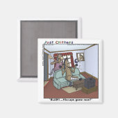 Horse Hiccups Magnet (Vorderseite/Rückseite)