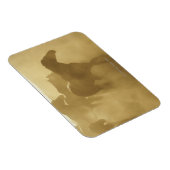 Horse in der Corral Magnet (Rechte Seite)