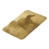 Horse in der Corral Magnet (Linke Seite)