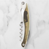 Horse in Sunrise Wine Bottle Opener Kellnermesser (Vorderseite)