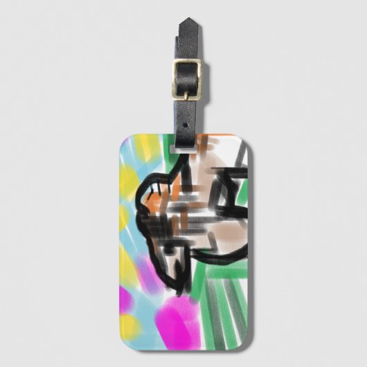 Horse joy gepäckanhänger (Vorderseite Vertikal)