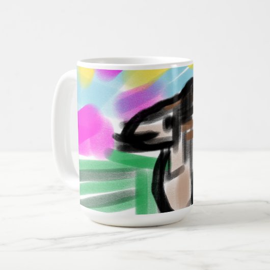 Horse joy kaffeetasse (Vorderseite Links)
