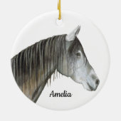 Horse Keramik Ornament (Hinten)