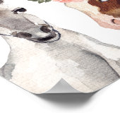 Horse Kid's Birthday Welcome Poster (Ecke)