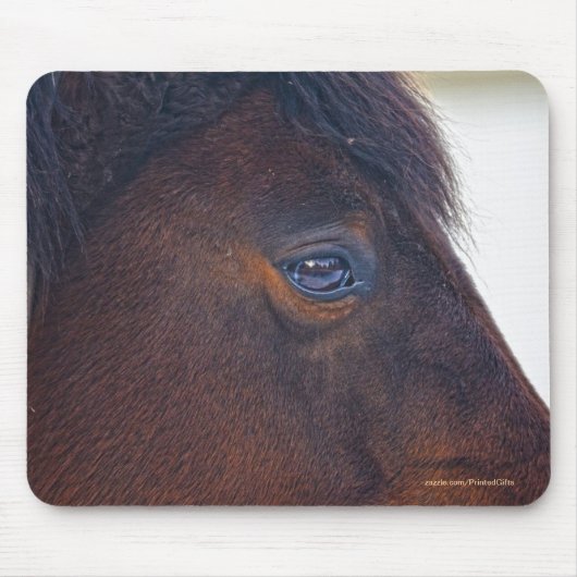 Horse-LiebhaberIn-Tierdesign Mousepad (Vorne)