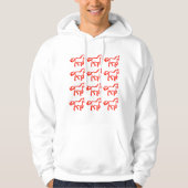 Horse Line Pattern Sweatshirt – Identity Statement (Vorderseite)