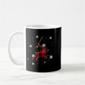 Horse Lo Plaid Christmas Kaffeetasse (Links)