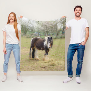 Horse love fleecedecke