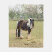 Horse love fleecedecke (Vorderseite)