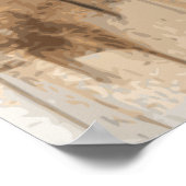 Horse Lover Cowboy Western Art Poster (Ecke)