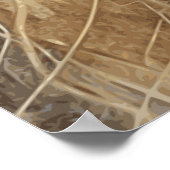 Horse Lover Cowgirl Art Poster (Ecke)