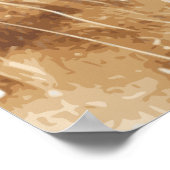 Horse Lover Cowgirl Art Poster (Ecke)