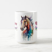 Horse Lover Horse Mom Equestrian Mug Kaffeetasse (Mittel)