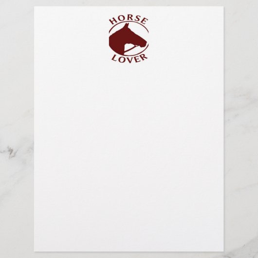 HORSE LOVER STATIONERY (Vorderseite)