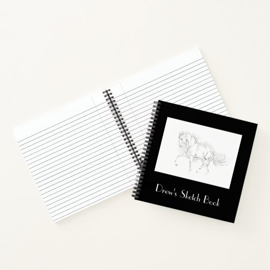 Horse Lovers SpiralNotebook Notizblock (Innenseite)