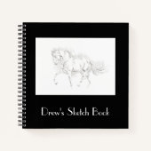 Horse Lovers SpiralNotebook Notizblock (Vorderseite)