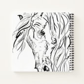 Horse Lovers SpiralNotebook Notizblock (Rückseite)