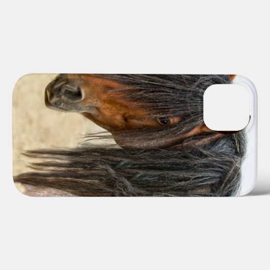 Horse Mane Case-Mate iPhone Hülle (Rückseite (Horizontal))