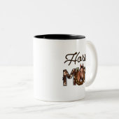 Horse Mom Zweifarbige Tasse (VorderseiteRechts)