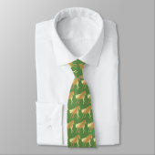 Horse Mustang Team Mascot Football Necktie Krawatte (Gebunden)