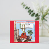 Horse Neigh-borhood Funny Rick London Comic Postkarte (Stehend Vorderseite)