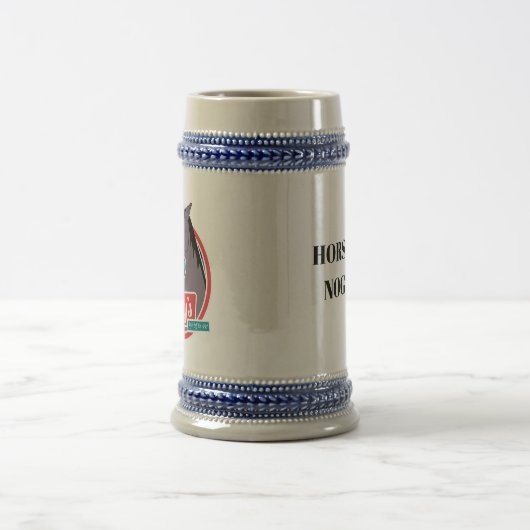 Horse Nog Stein Bierglas (Mittel)