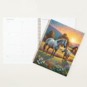 Horse on Farm Wildflower Meadow Planer (Anzeige)