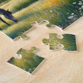 Horse on Farm Wildflower Meadow Puzzle (Seite)