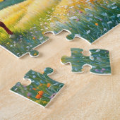 Horse on Farm Wildflower Meadow Puzzle (Seite)