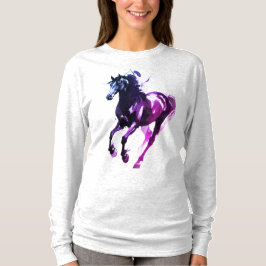 Horse Painting Long Sleeves Top