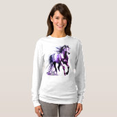 Horse Painting Long Sleeves Top (Vorne ganz)