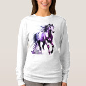 Horse Painting Long Sleeves Top (Vorderseite)
