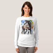 Horse Painting Long Sleeves Top (Vorne ganz)