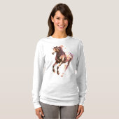 Horse Painting Long Sleeves Top (Vorne ganz)